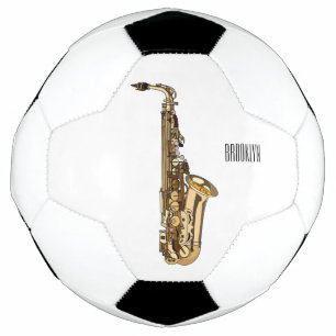 dessin animé saxophone