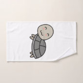 Dessin animé tortue animal (Serviette à main)