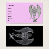 Dessin au crayon Angel (Devant & derrière)