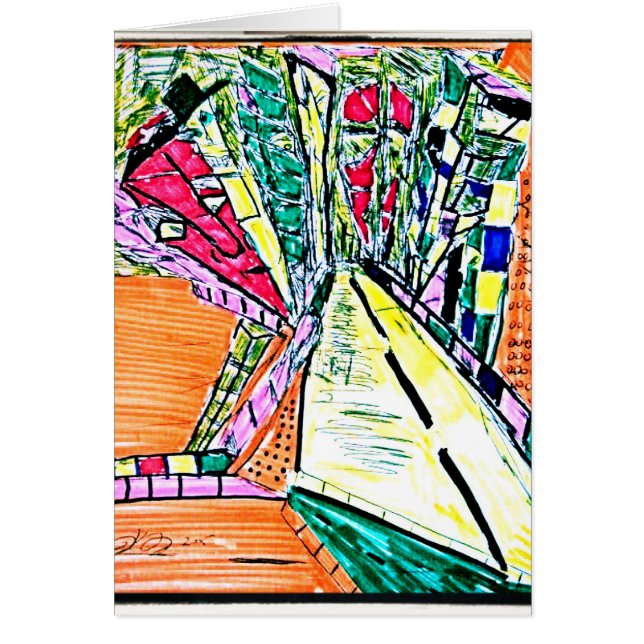 dessin au point de fuite (Devant)
