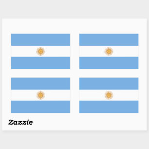 Dessin Autocollant Rectangulaire Patriotique Drape