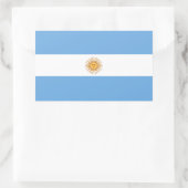 Dessin Autocollant Rectangulaire Patriotique Drape (Sac)