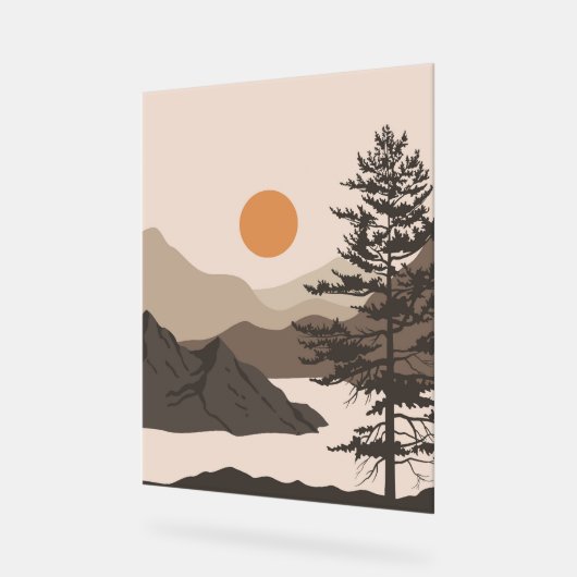 Dessin avec forme abstraite (Angle)