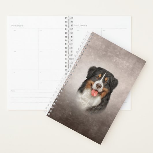 Dessin Bernese Mountain Dog (Devant avec enveloppe)