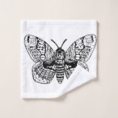 Dessin Brahmin moth (Gant de toilette)