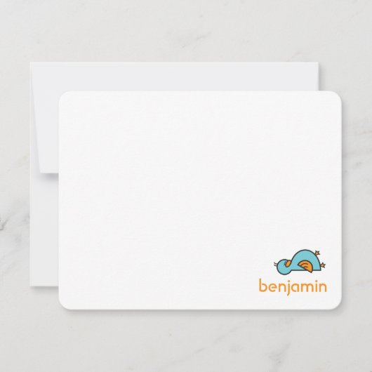 Dessin : Carte de remerciements pour bébé de lly D (Devant)