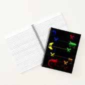 Dessin Chameleon, Carnet Chameleon, Arc-en-ciel (Intérieur)