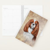 Dessin Chien Cavalier King Charles Spaniel (Devant avec enveloppe)