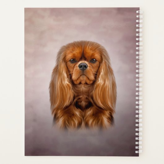 Dessin Chien Cavalier King Charles Spaniel (Dos)