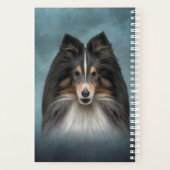 Dessin Chien Shetland Sheepdog, Shelter (Dos)