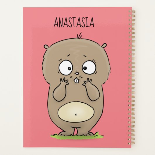 Dessin d'adorable hamster (Dos)