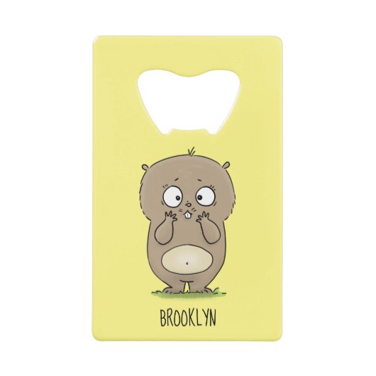 Dessin d'adorable hamster (Devant)