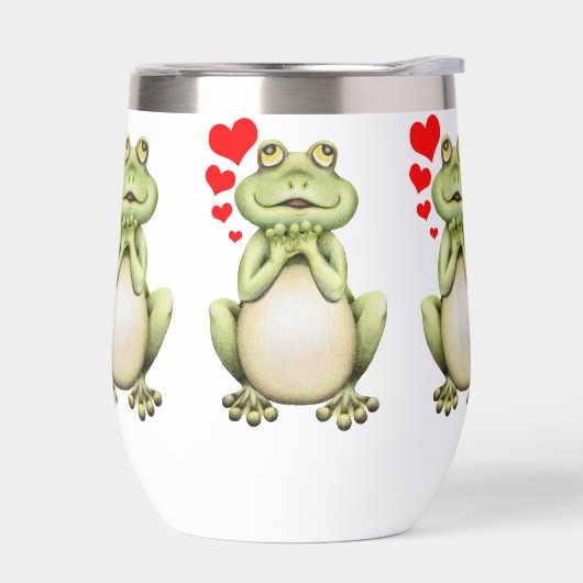 Dessin d'amour de grenouille (Gauche)