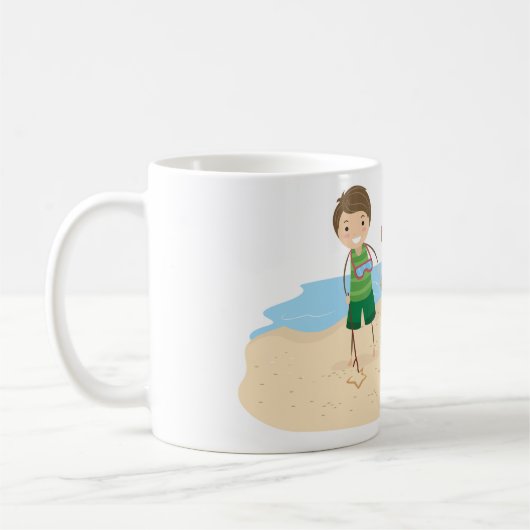 Dessin Dans La Mug De Sable (Gauche)