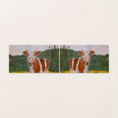 dessin d'aquarelle de vache (Outside Unfolded)