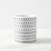 Dessin d'art indien sur une tasse (Centre)