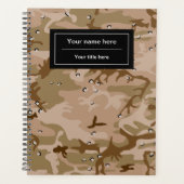 Dessin de camouflage du désert avec des cailloux, (Devant)