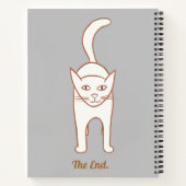 Dessin de chat mignon, Mon chat m'inspire, livre d (Dos)