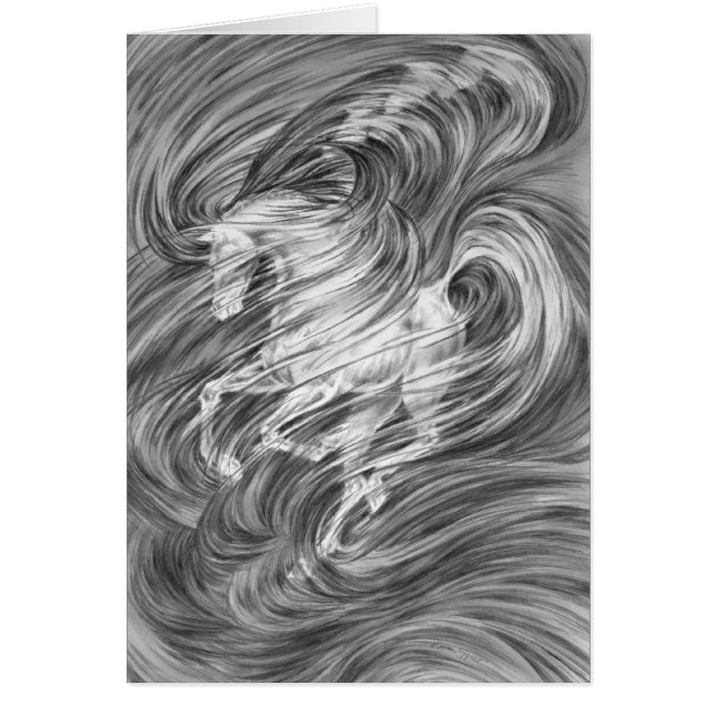 Dessin de Cheval d'Imaginaire par Kelli Swan (Devant)