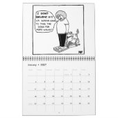 Dessin de Chien à la laisse 2 - Calendrier (Jan 2027)