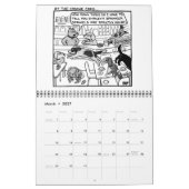 Dessin de Chien à la laisse 2 - Calendrier (Mar 2027)