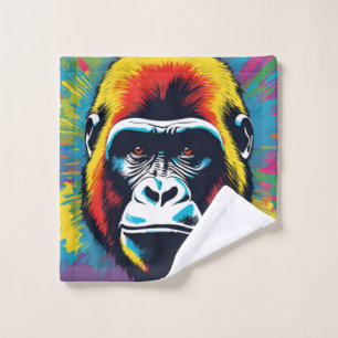 Dessin de dessin de peinture Gorilla Pop