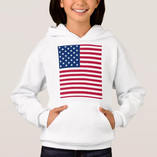 Dessin de fierté de drapeau américain USA (Devant)