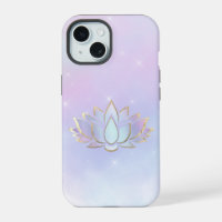 dessin de fleur de lotus bleu violet