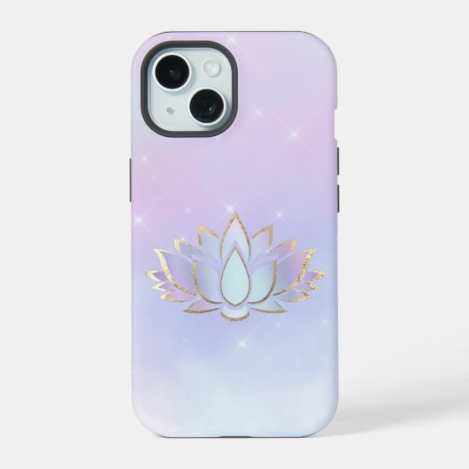 dessin de fleur de lotus bleu violet (Verso)