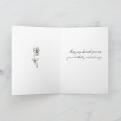 Dessin de fleur de ressort d'iris de carte de (Intérieur)