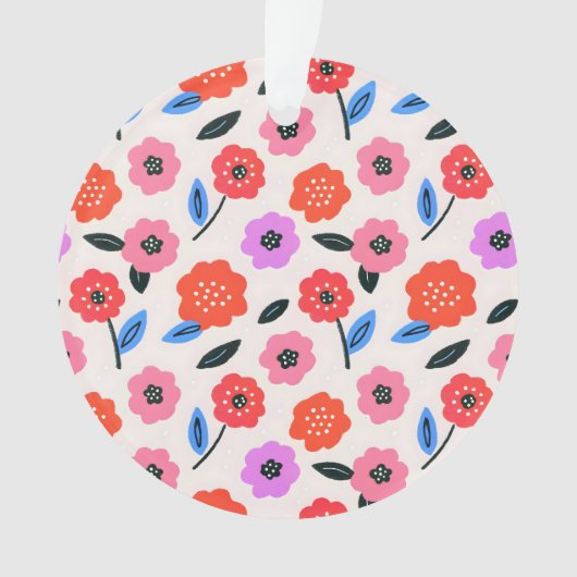 dessin de fleurs de Han (devant)