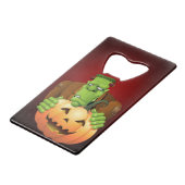 Dessin de Frankenstein Monster avec Citrouille (Devant Angle)