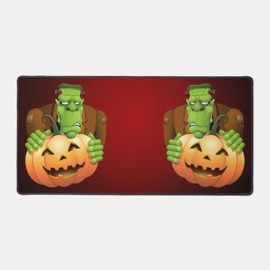 Dessin de Frankenstein Monster avec Citrouille (Recto)