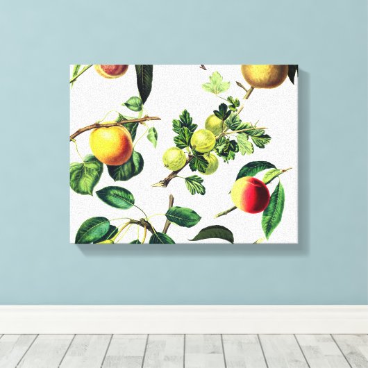 dessin de fruit en toile enveloppée (Insitu (Plancher de Bois))