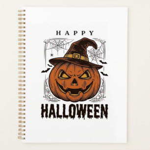 Dessin de gravure de citrouille joyeux Halloween v