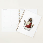 Dessin de gravure vintage dévotionnel du Sacré-Cœu (Devant avec enveloppe)