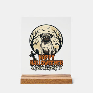Dessin de gravure vintage pour Halloween avec un P