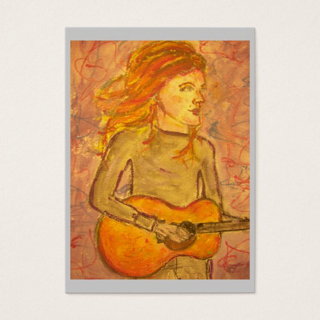 dessin de guitare acoustique (Devant)