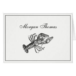 Dessin de homard vintage no 1