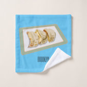 Dessin de Jiaozi / Chinese dumplings (Gant de toilette)