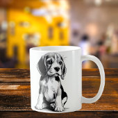 Dessin de la tasse Beagel