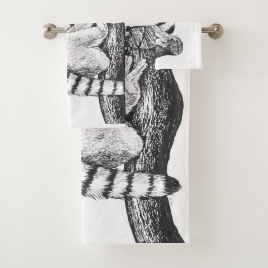 Dessin de lémur (En situation)