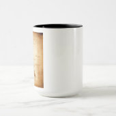 Dessin de Leonardo da Vinci de Rocket Coffee Mug (Centre)