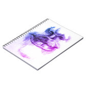 Dessin de lèvres et de nez, carnet d'art de crayon (Côté gauche)