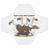 Dessin de l'humour vautours drôle (Plat)