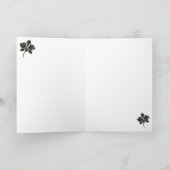 Dessin de ligne orchidée - Carte botanique (Intérieur)