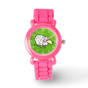 Dessin de mouton sur une montre pour enfants
