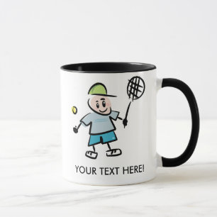 Dessin de Mug de Tennis Personnalisé