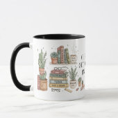 Dessin de mug Désolé, je suis complet (Gauche)