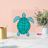Dessin de natation de la tortue de mer (Mariage)